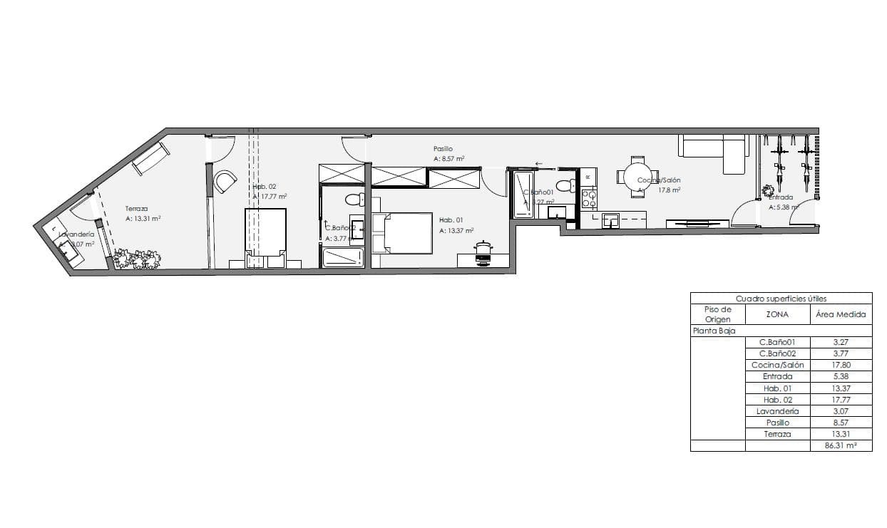 Foto 17 ¡ OPORTUNIDAD ! Local comercial / residencial de 86m2 en inmejorable ubicación (A Coruña).- 
