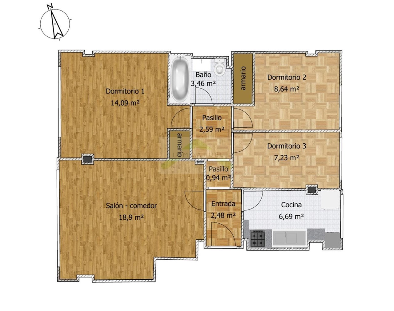 Foto 32 Piso completamente exterior sobre Avenida Arteixo con ascensor y excelentes vistas 