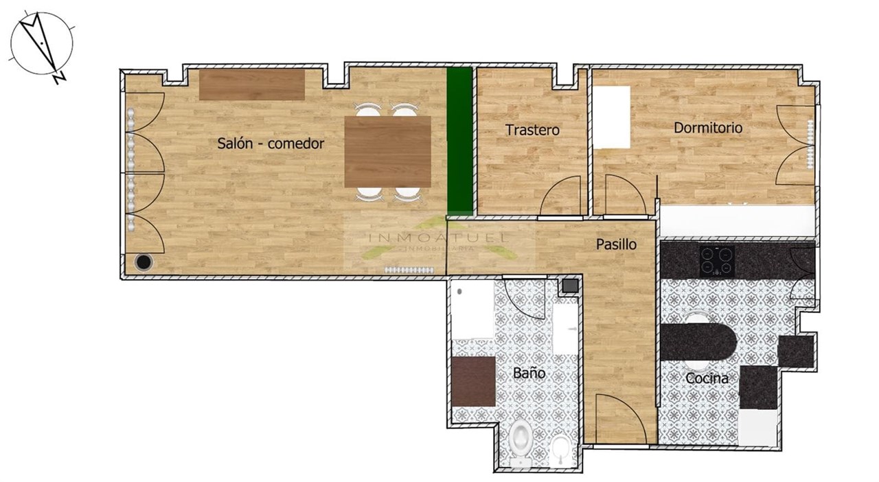 Foto 30 Piso exterior completamente reformado, zona Mallos (Listo para vivir).- 