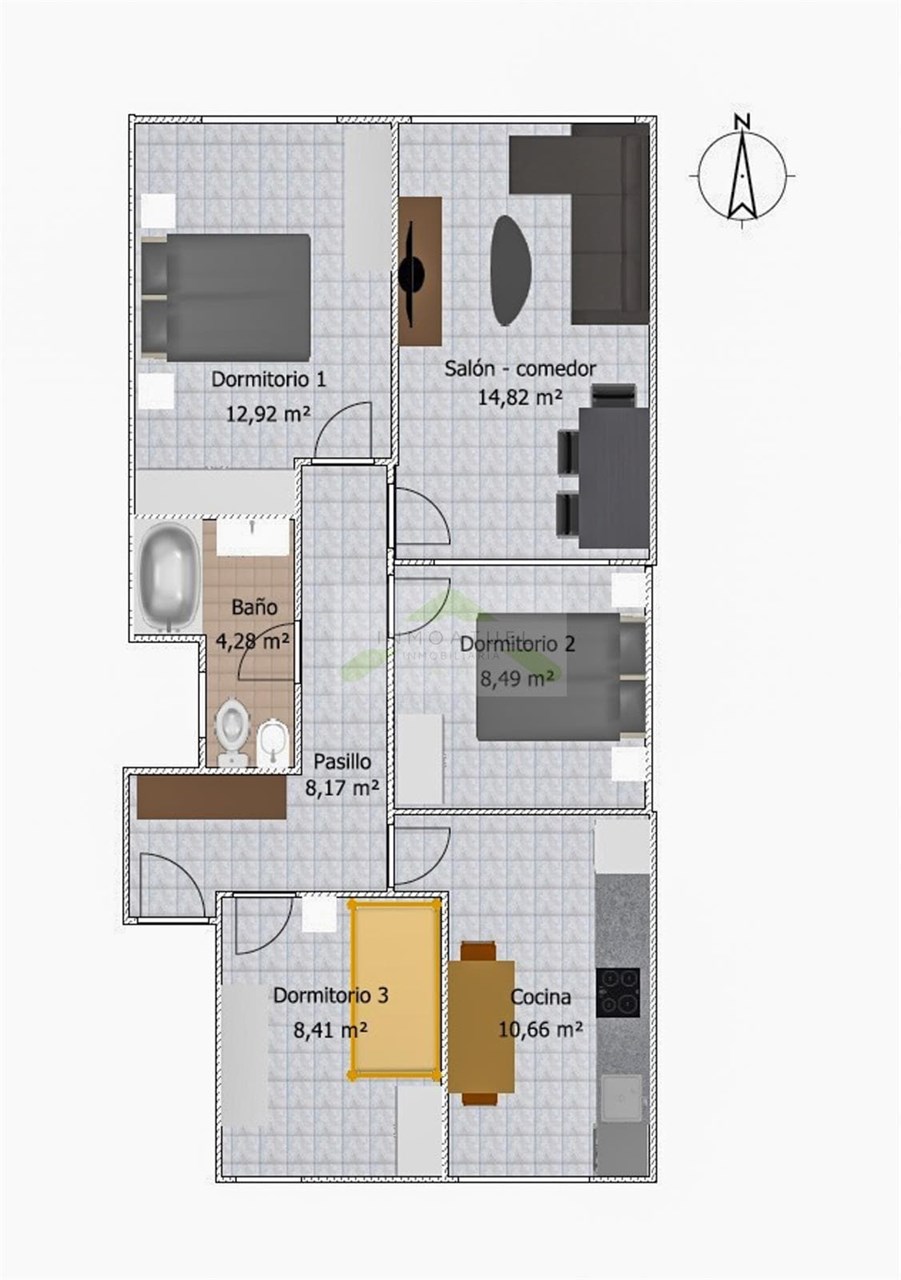 Foto 30 Piso exterior de 75m2, zona Mallos (a menos de 200 metros de la Estación de trenes - Intermodal).- 